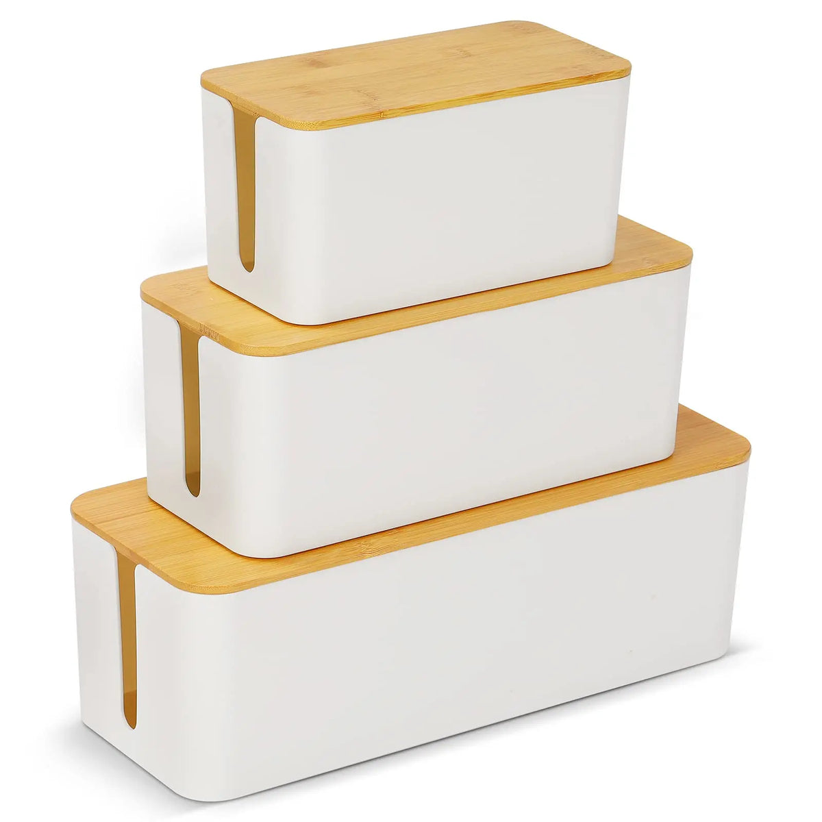Bamboo Cable Box