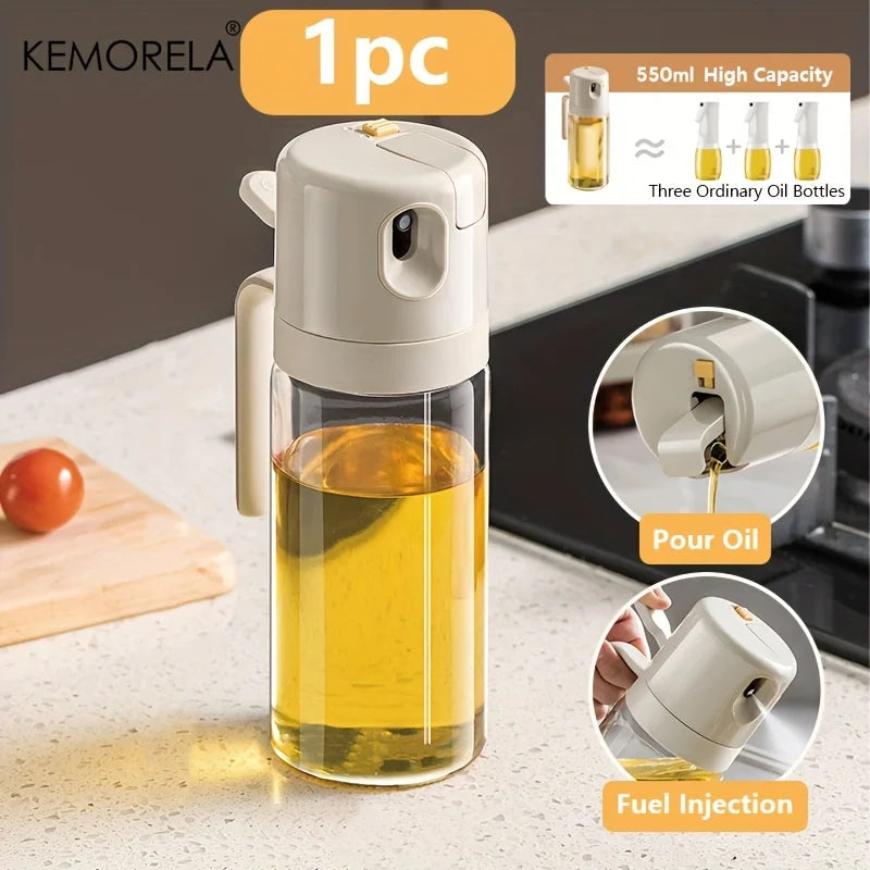 Oil Spray & Pour Bottle