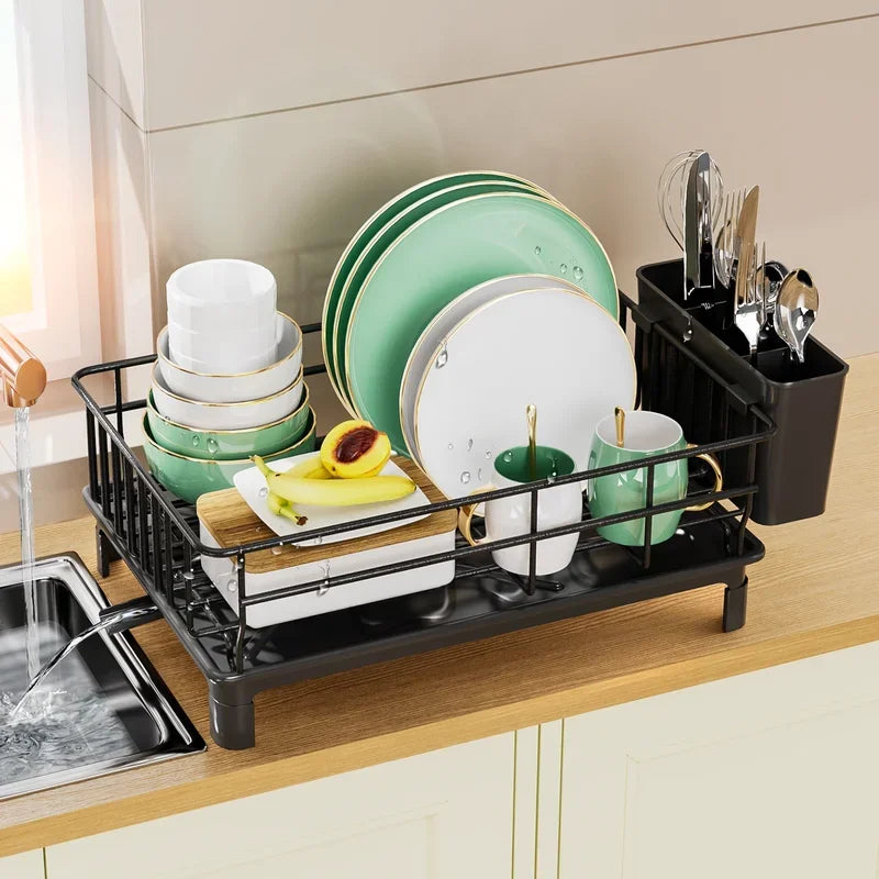 Dish Rack with Cutlery Holder