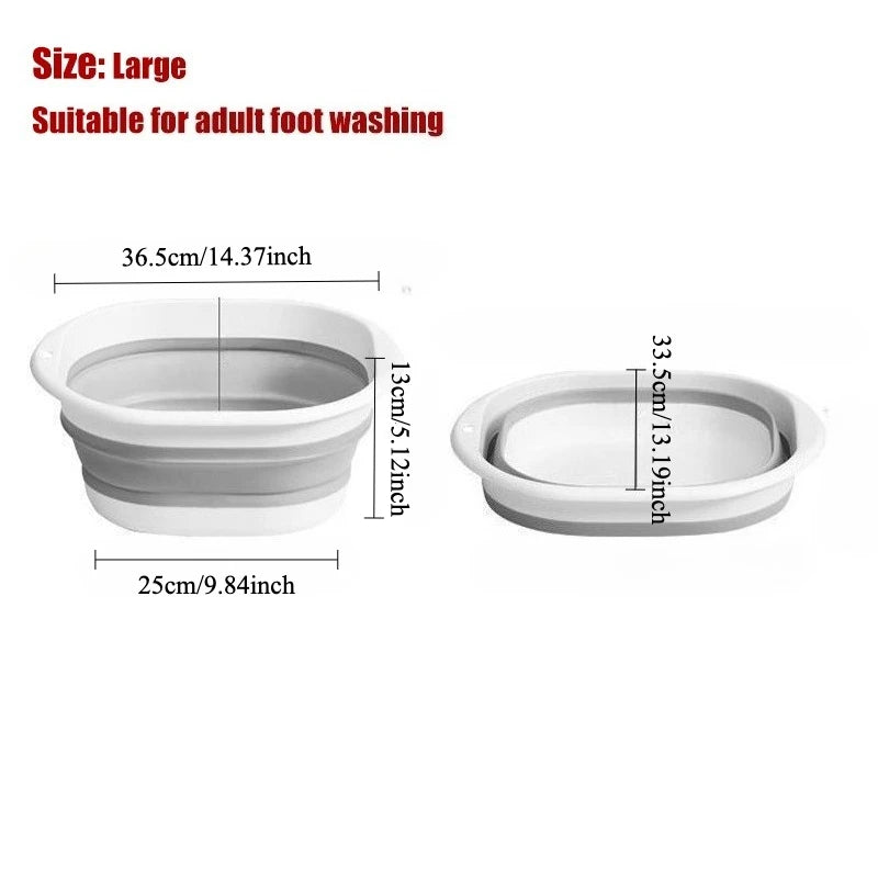 Foldable Foot Washing Basin