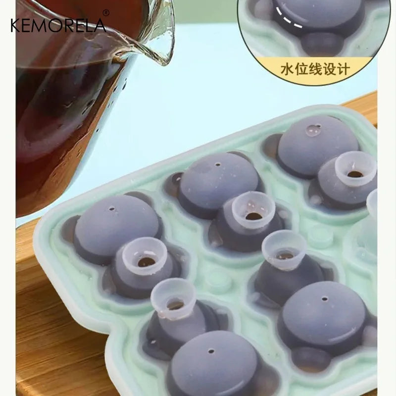 3D Teddy Bear Ice Mold