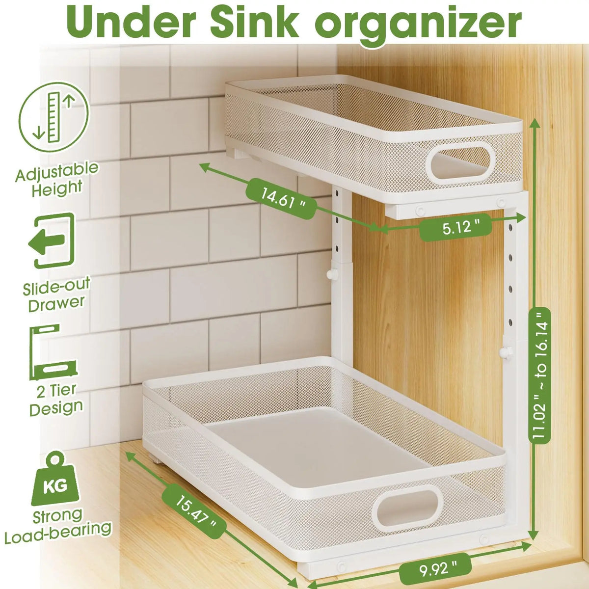 Pull-Out Sink Organizer