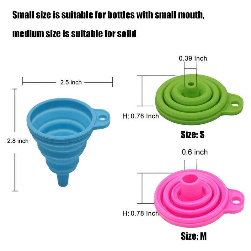 Kitchen Silicone Funnel