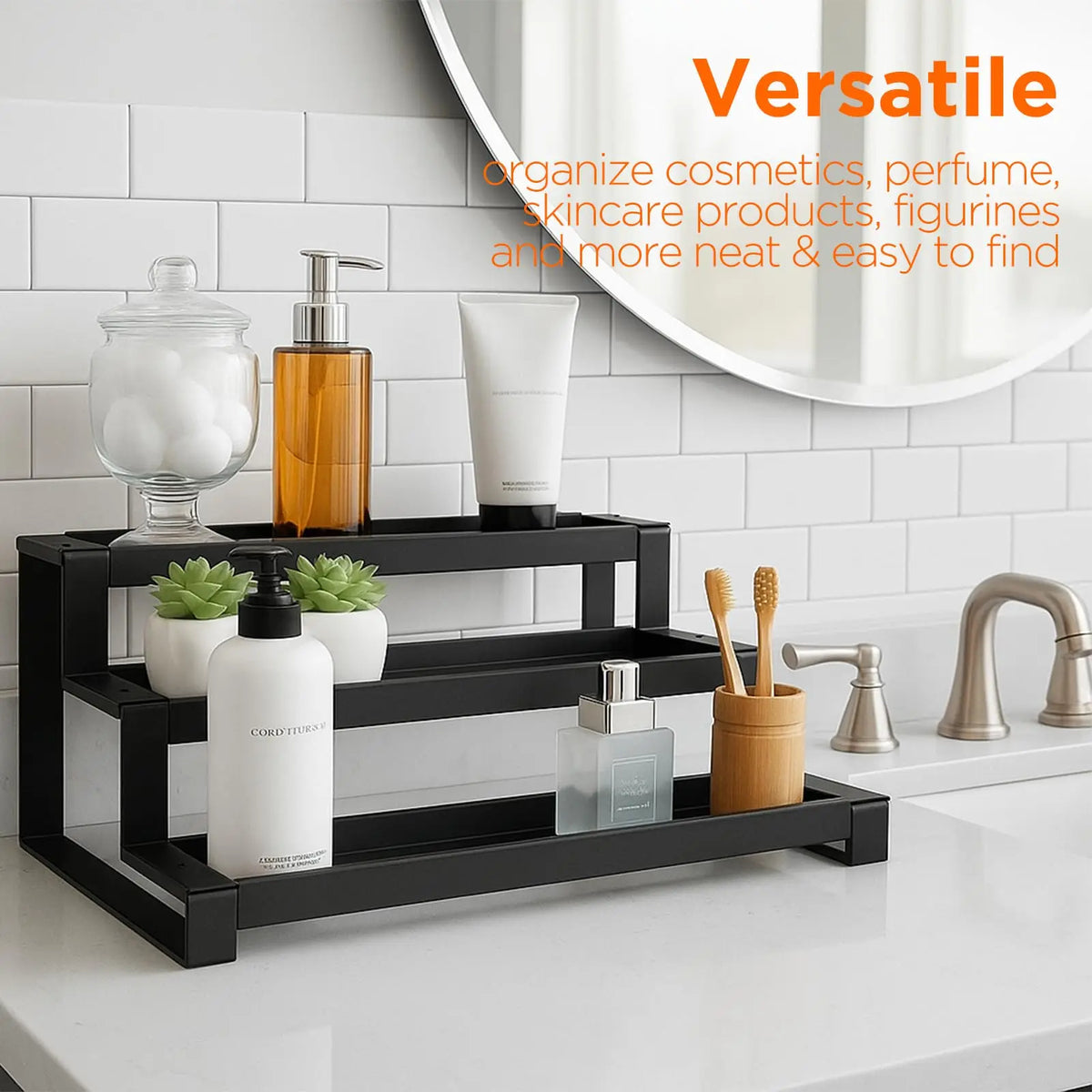 Expandable 3-Tier Spice Rack