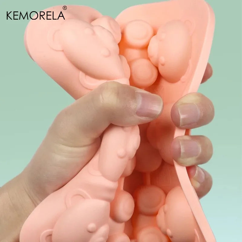 3D Teddy Bear Ice Mold
