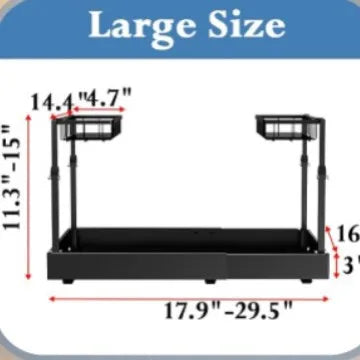 Expandable Sink Organizer