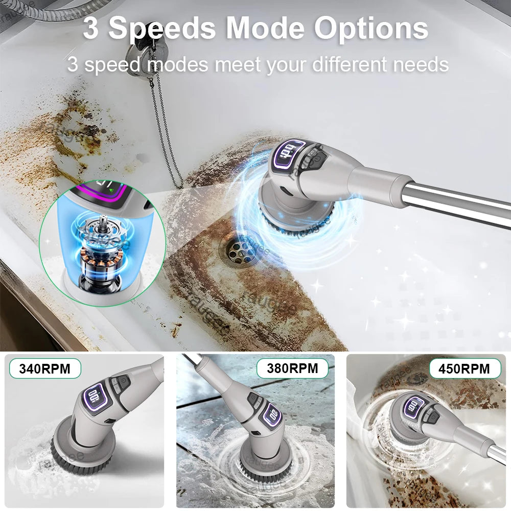 Electric Spin Scrubber