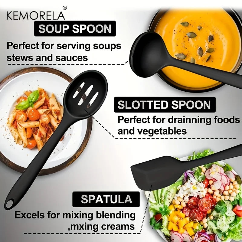 Utensil Set with Holder