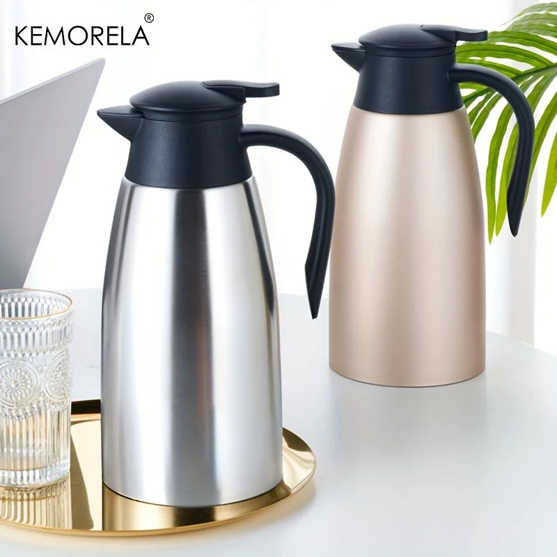 Stainless Steel Thermal Coffee Carafe (1.5L/2L)