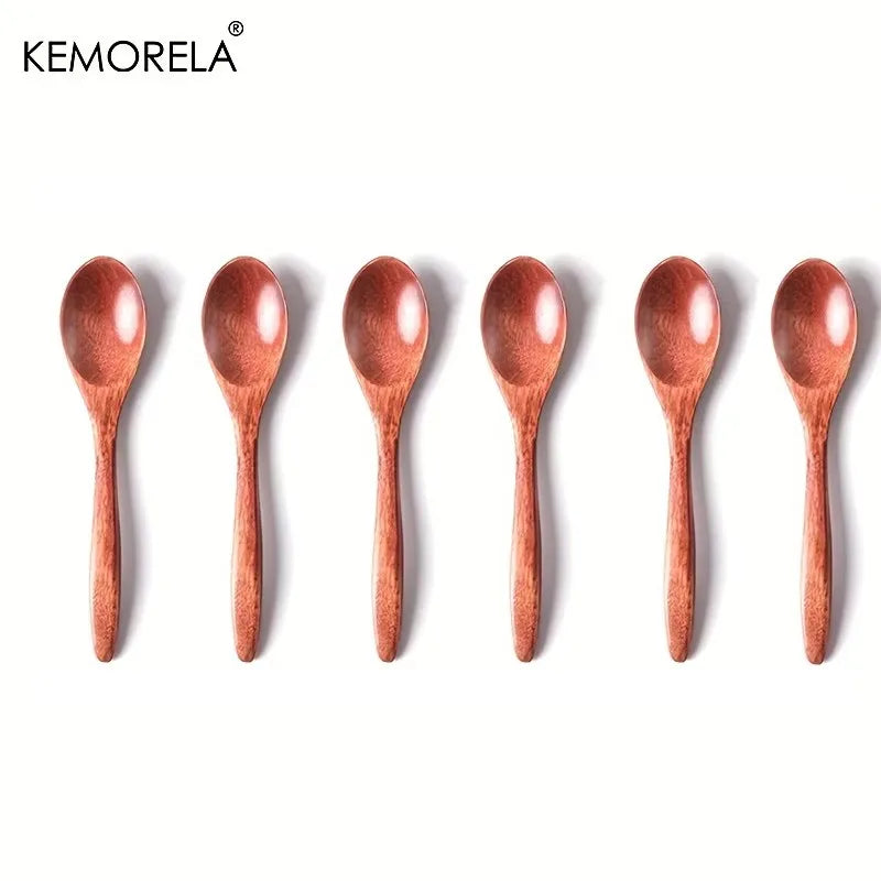 Wooden Spoons Set (6pcs)