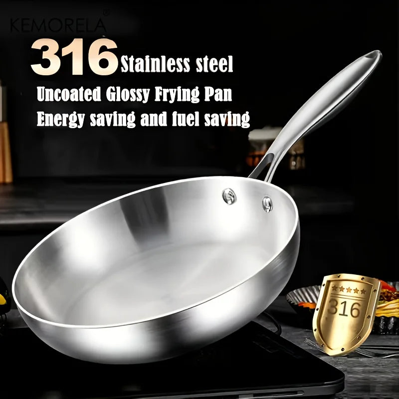 316 Steel Frying Pan
