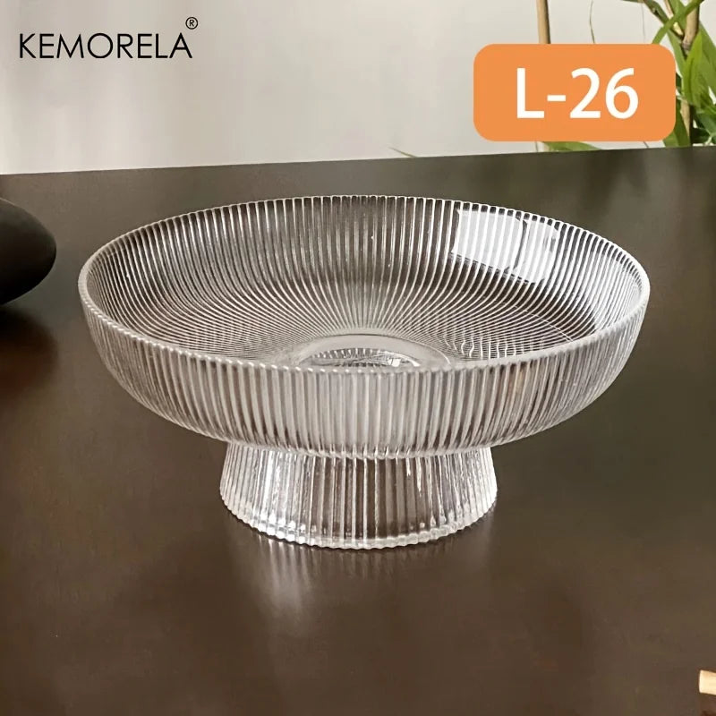 Footed Fruit Salad Bowl