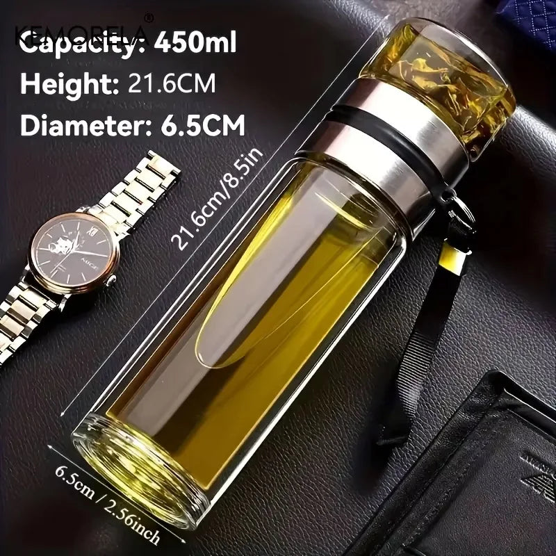 Glass Tea Infuser Bottle