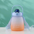 Motivational Water Bottle with Phone Holder (1.3L)