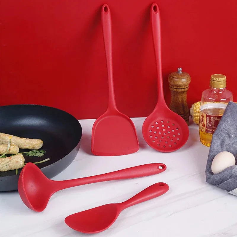 Silicone Cooking Utensils Set (4 pcs)