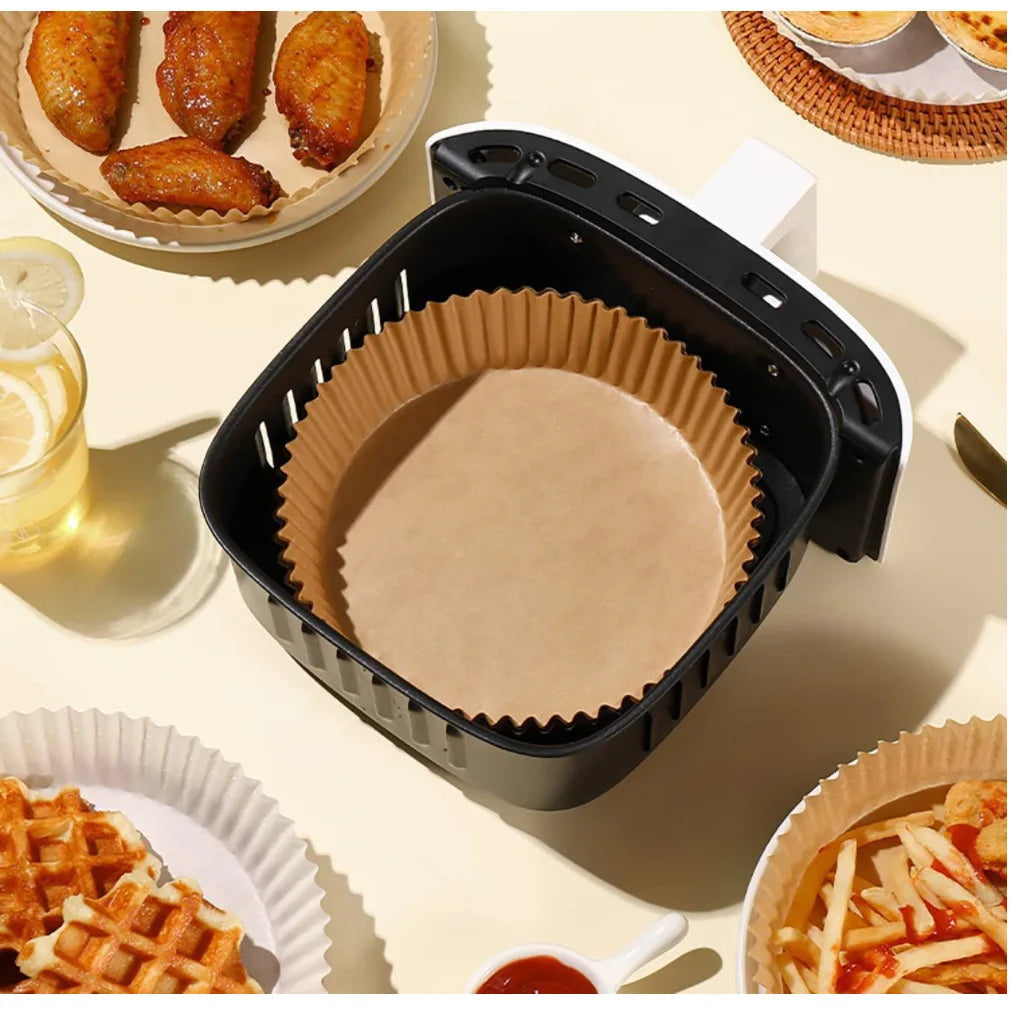 Disposable Air Fryer & Steamer Parchment Liners