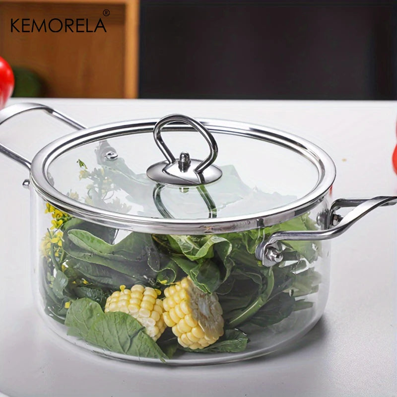 Glass Cooking Pot