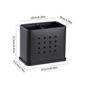 Utensil Holder with Drip Tray
