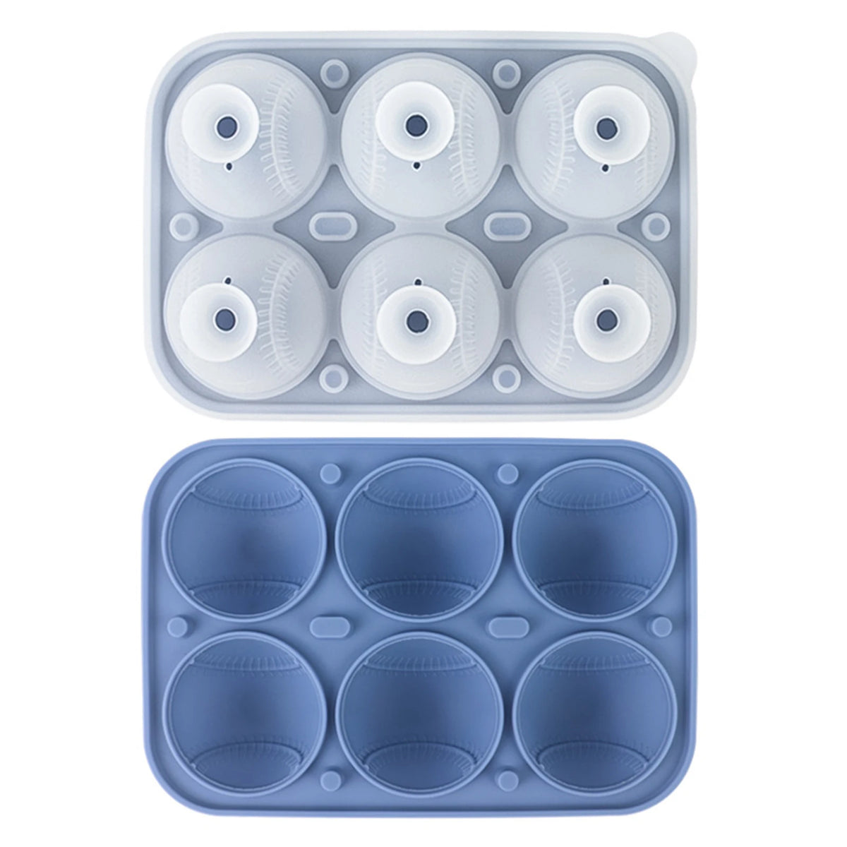 Baseball Ice Sphere Mold (6 Balls)