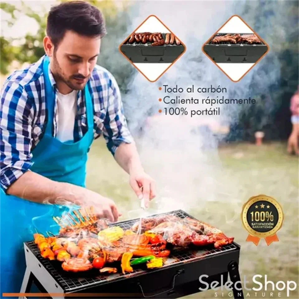 Portable Folding Charcoal BBQ Grill