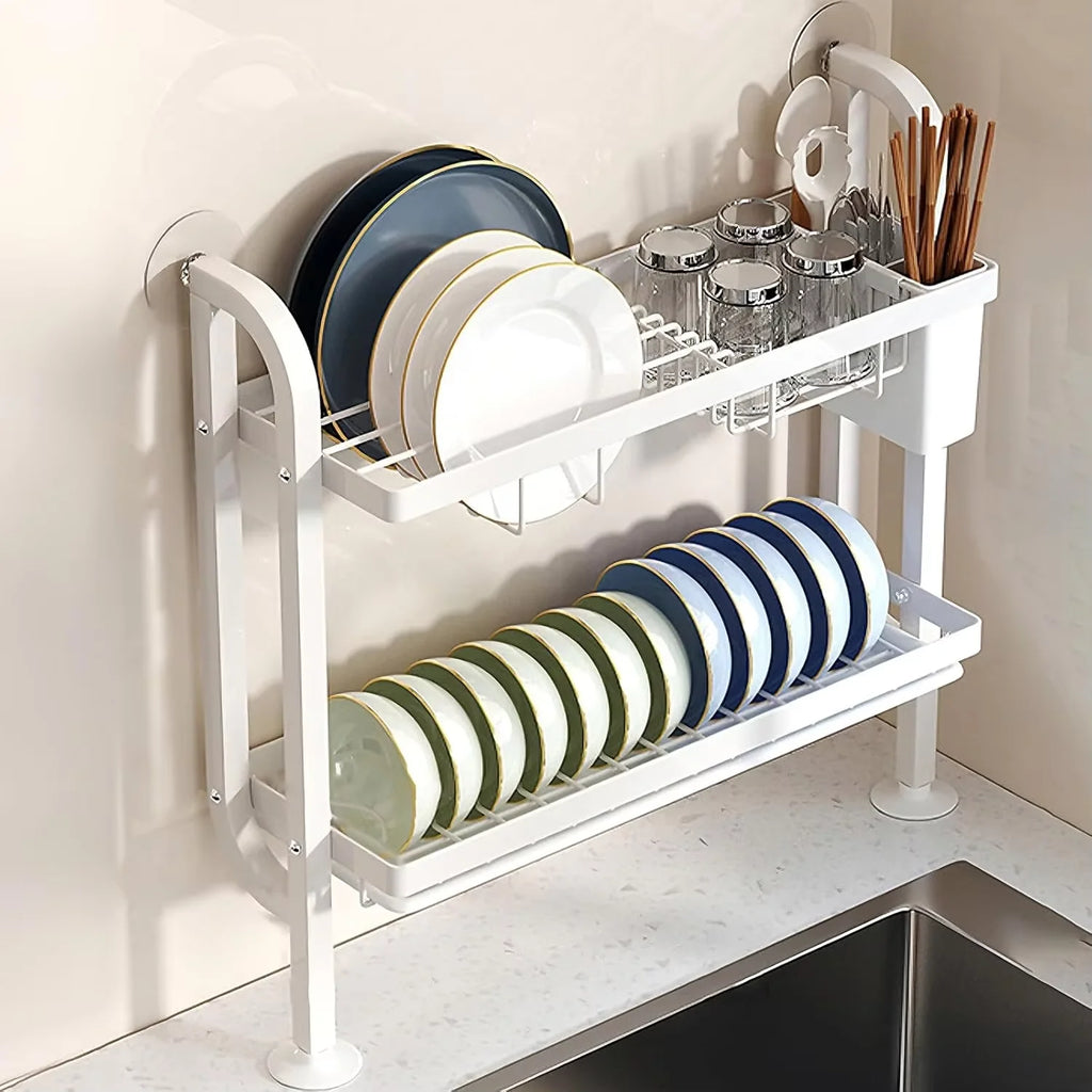 Wall-Mounted Dish Rack