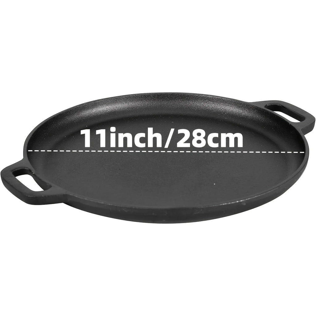 3-Piece Cast Iron Skillet
