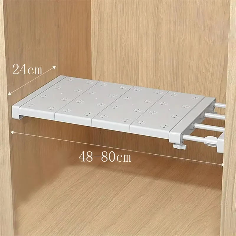 Closet Tension Shelf Divider