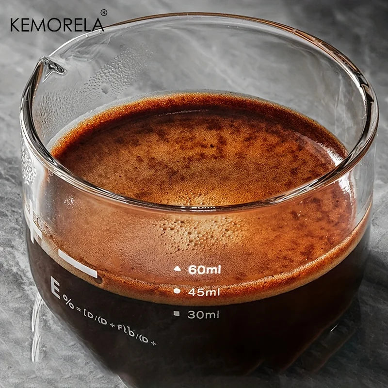 Glass Espresso Measuring Cup