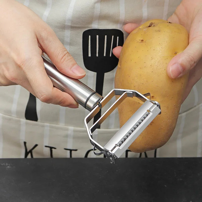 Dual-Blade Vegetable Peeler & Slicer