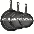 3-Piece Cast Iron Skillet
