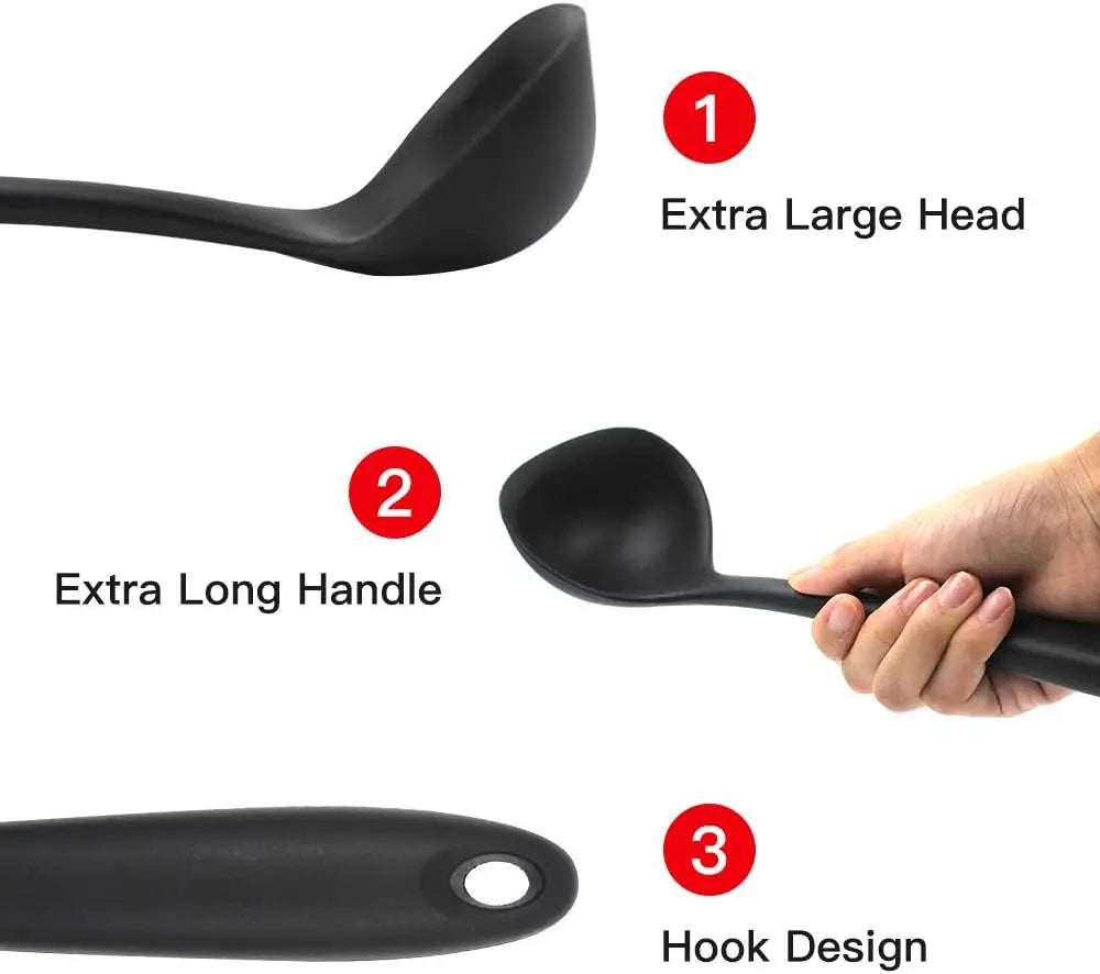 Silicone Soup Ladle