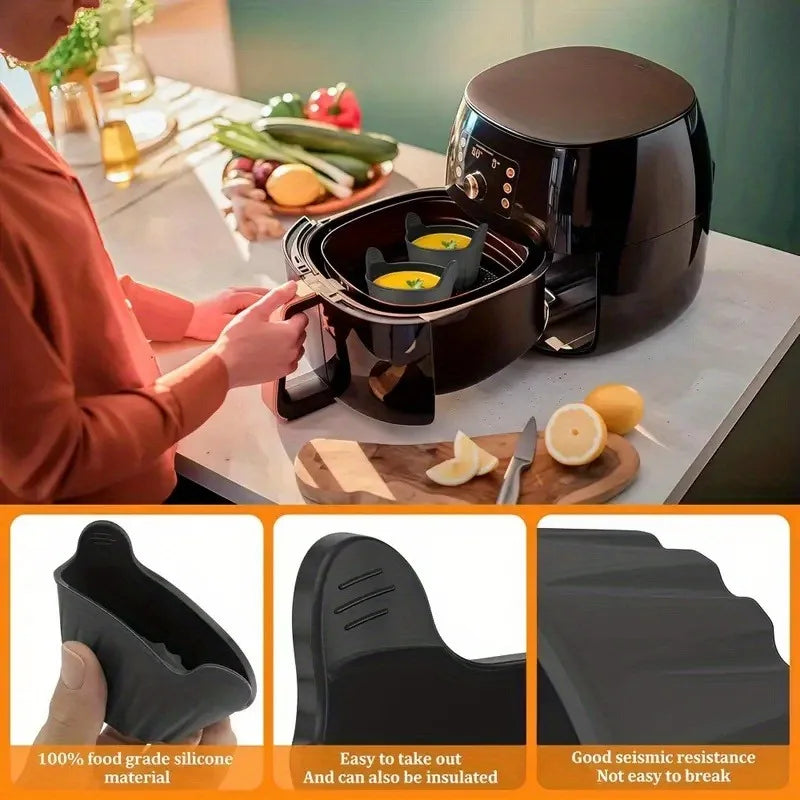 Silicone Egg Bite Molds for Air Fryer (Set of 4)