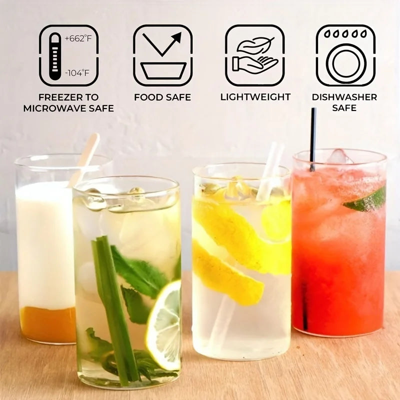 Clear Highball Glass Set