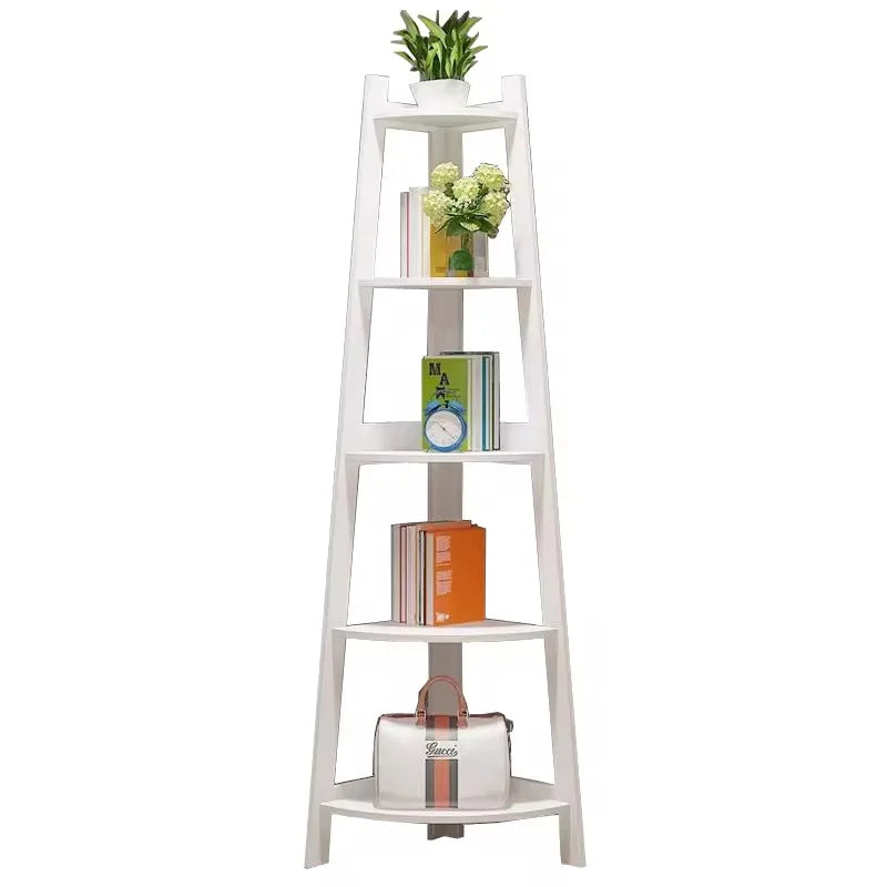 Corner Ladder Shelf
