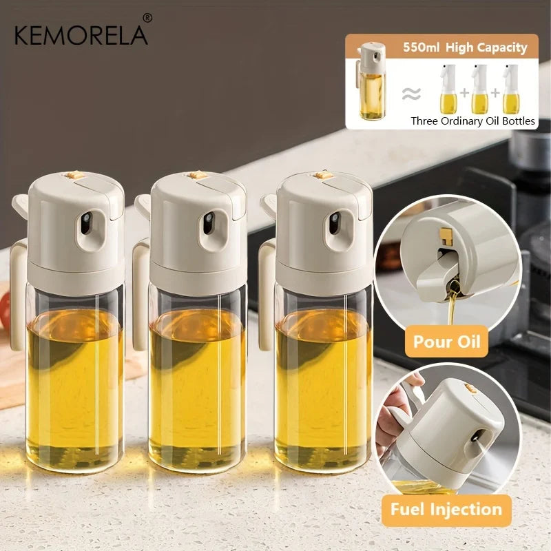 Oil Spray & Pour Bottle
