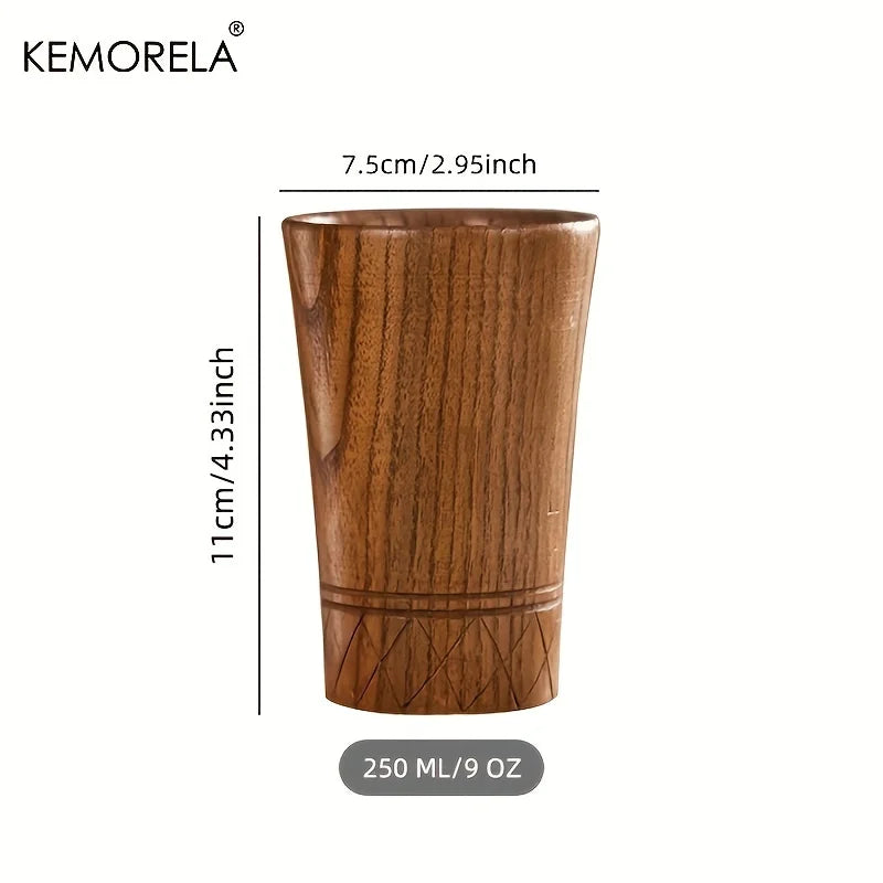 Natural Wood Drinking Cup