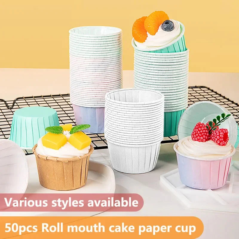 Cupcake Paper Cups (50 pcs)