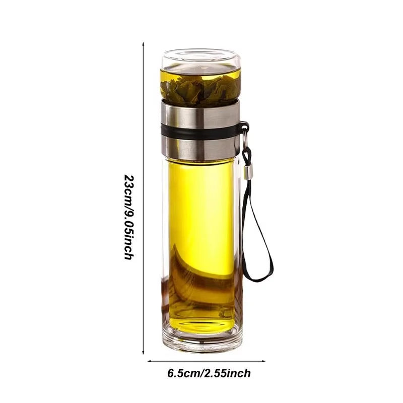 Glass Tea Infuser Bottle