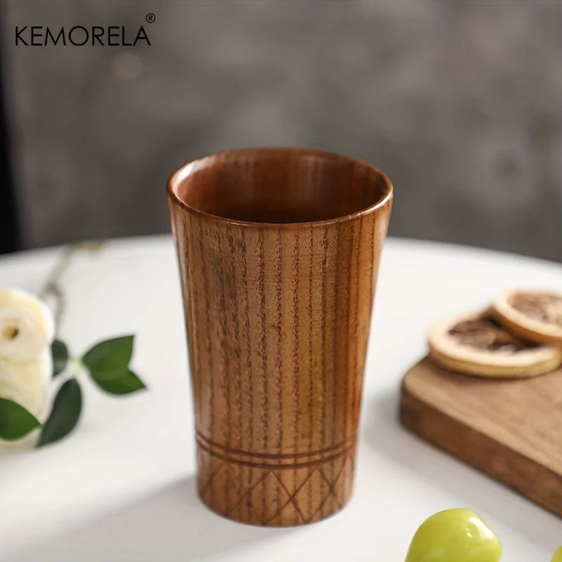 Natural Wood Drinking Cup
