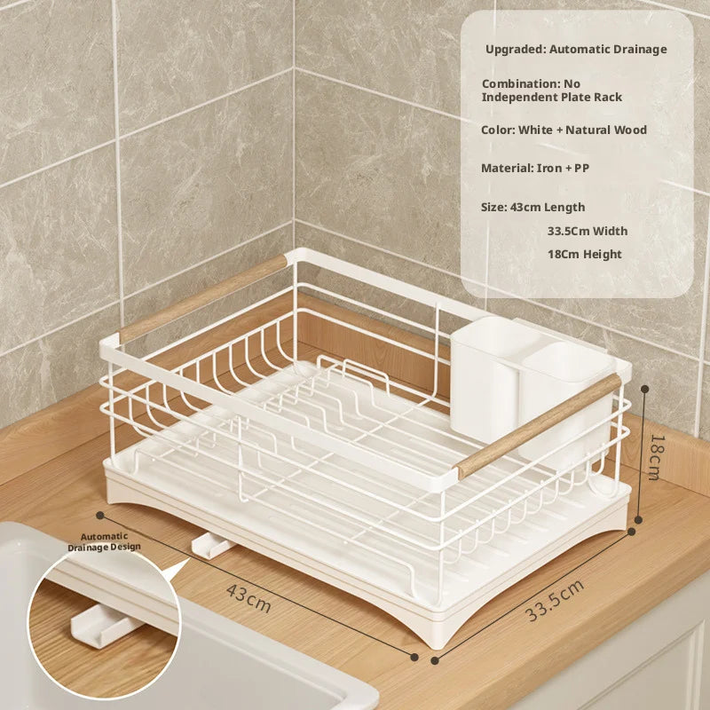 Auto Drainage Rack Trio