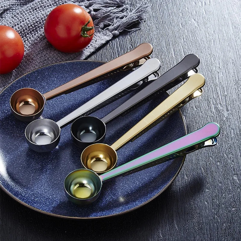 Coffee Measuring Spoon with Clip