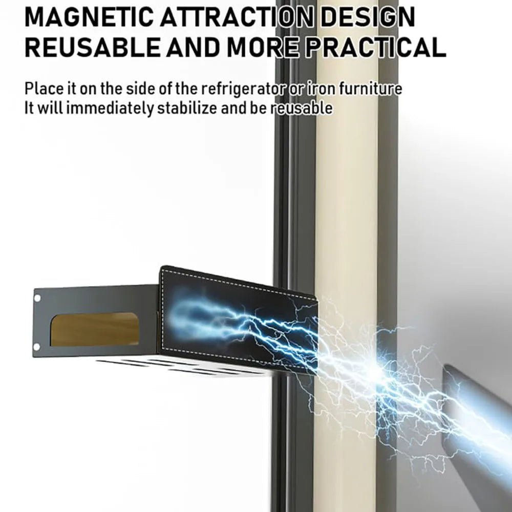 Magnetic Wall-Mounted Spice Rack