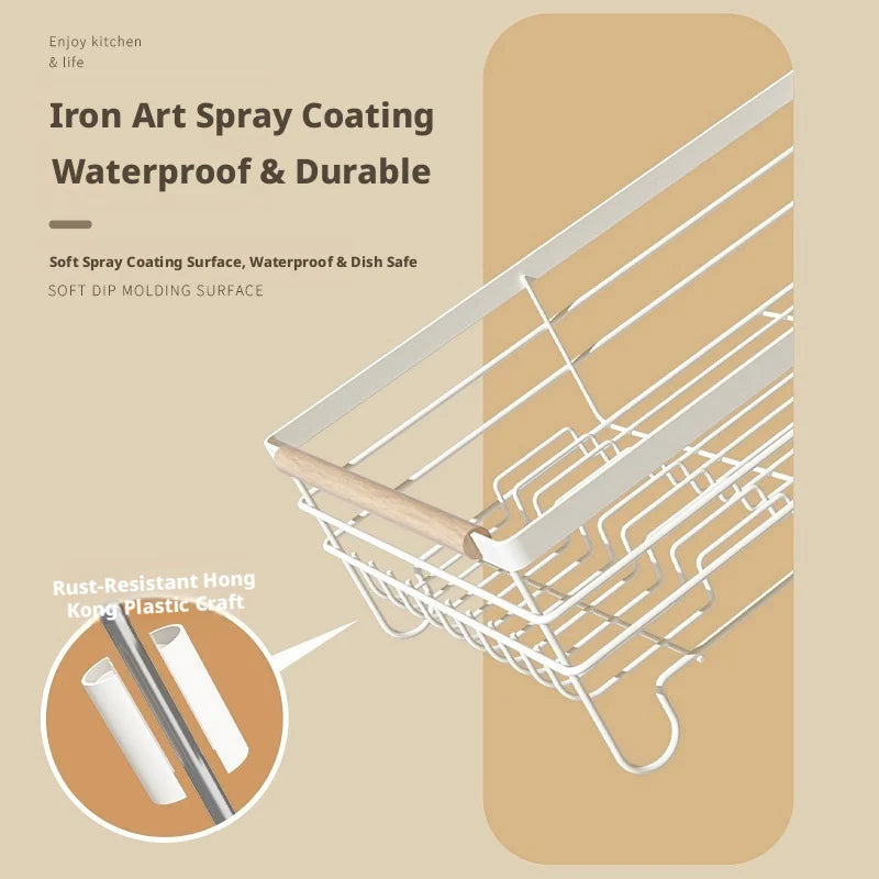Auto Drainage Rack Trio