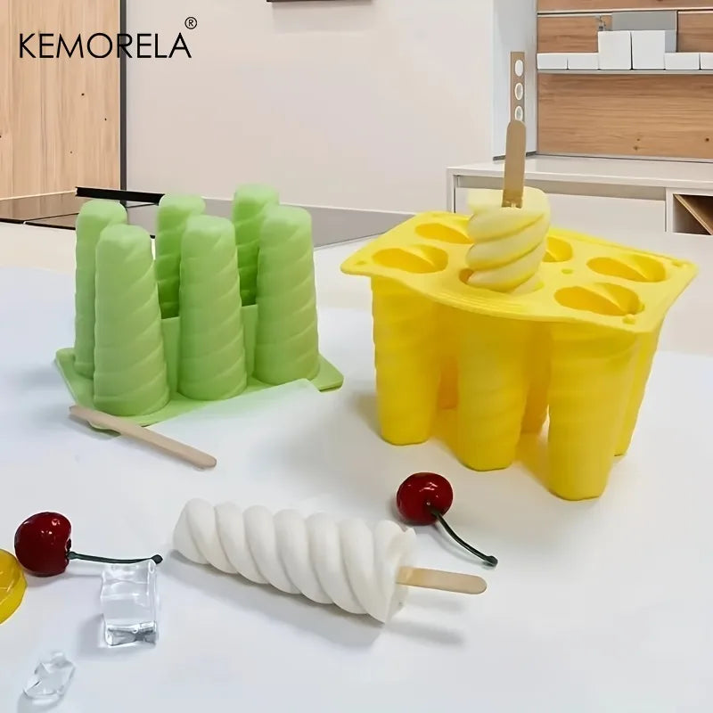 Silicone Popsicle Mold (4-6 Cavities)