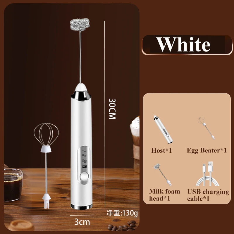 USB Rechargeable Electric Milk Frother