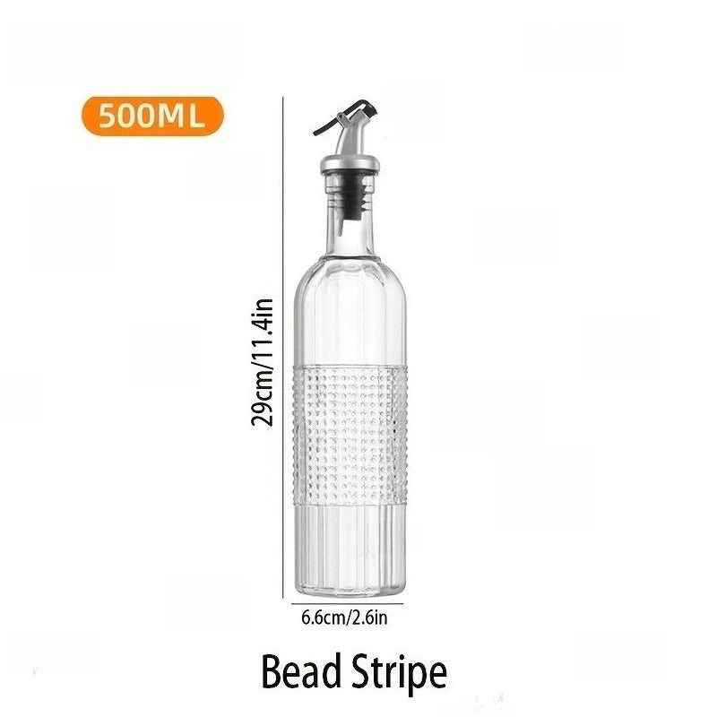 Embossed Olive Oil Bottle