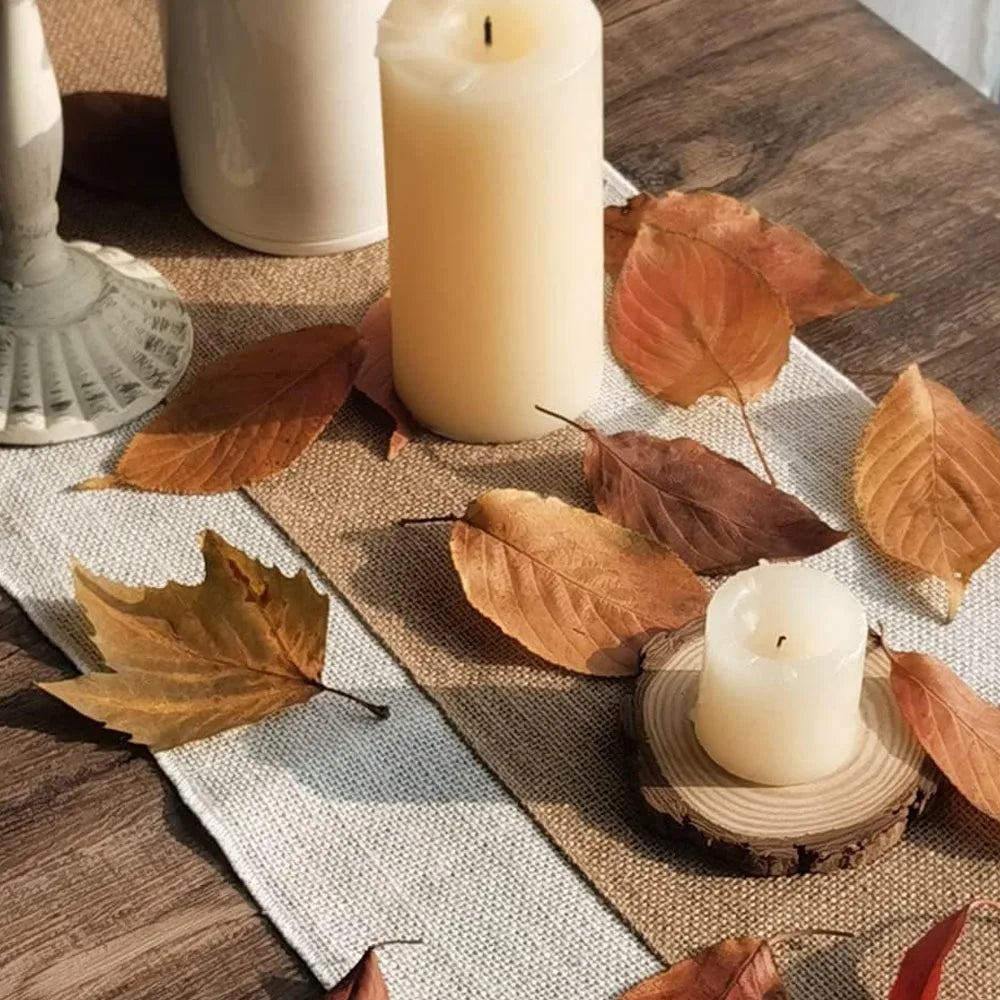 Farmhouse Burlap Table Runner