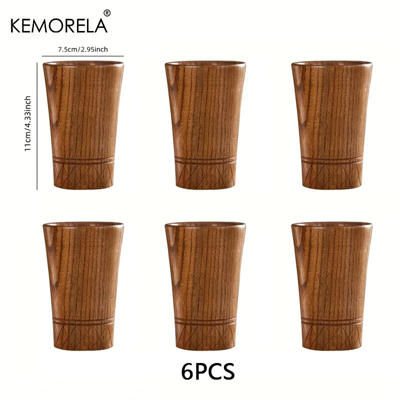 Natural Wood Drinking Cup