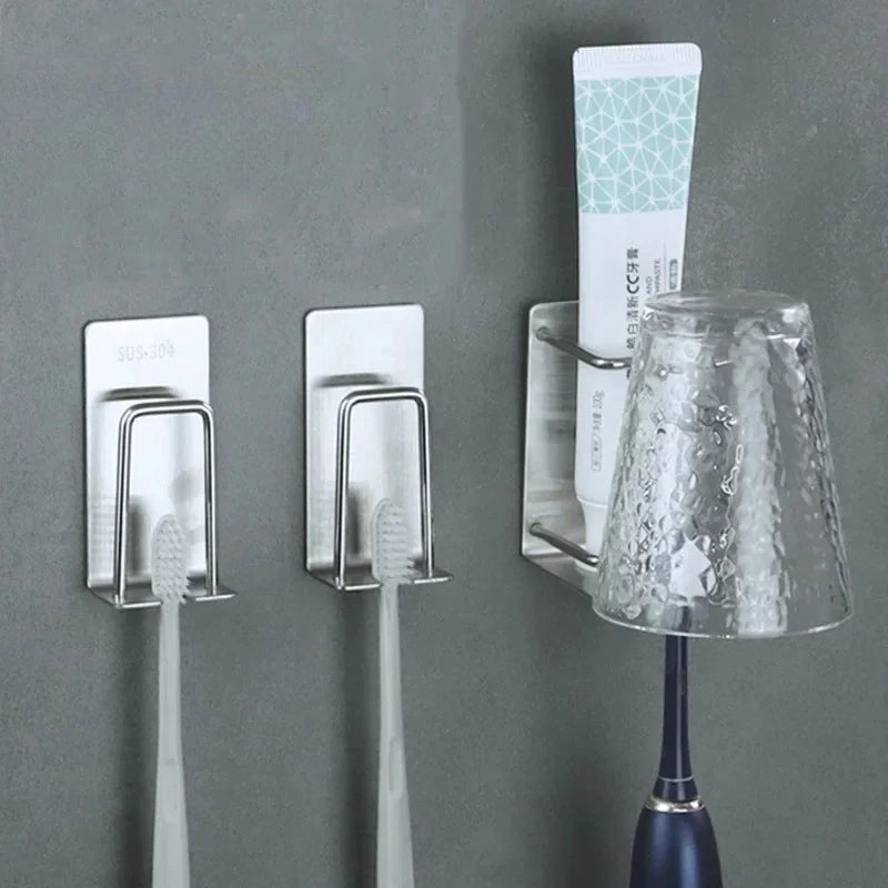 Stainless Steel Toothbrush Holder