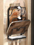 Wall-Mounted Kitchen Storage Rack